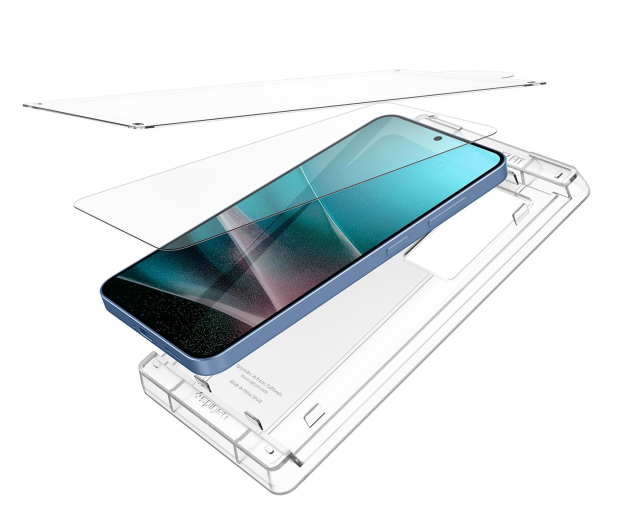 SPIGEN Elite Shield ”Ez Fit” do Samsung Galaxy S25+ Clear AFL09087 - 1313170 - zdjęcie 6